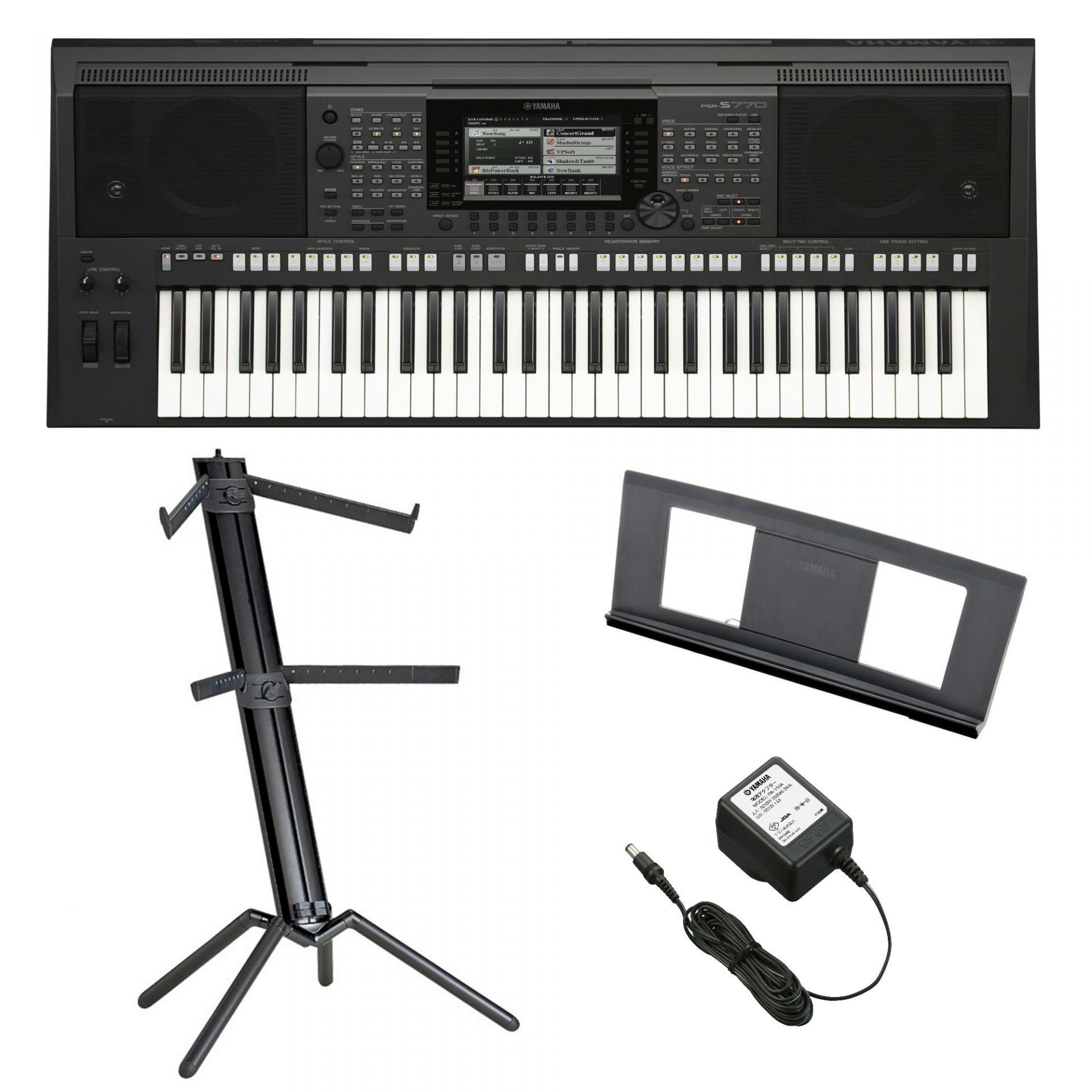 Set Keyboard Yamaha PSR S770 5