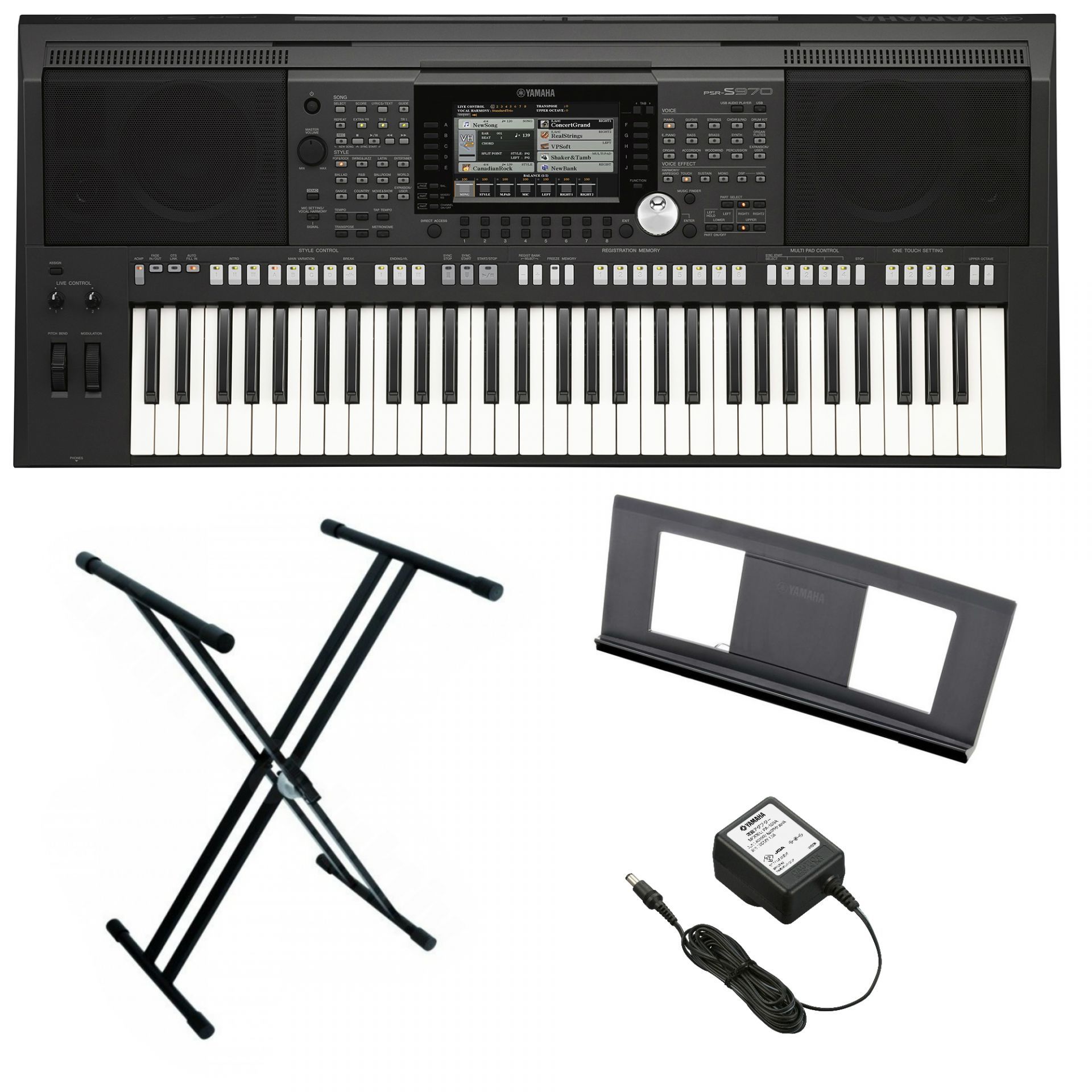 Set Keyboard Yamaha PSR S970 2