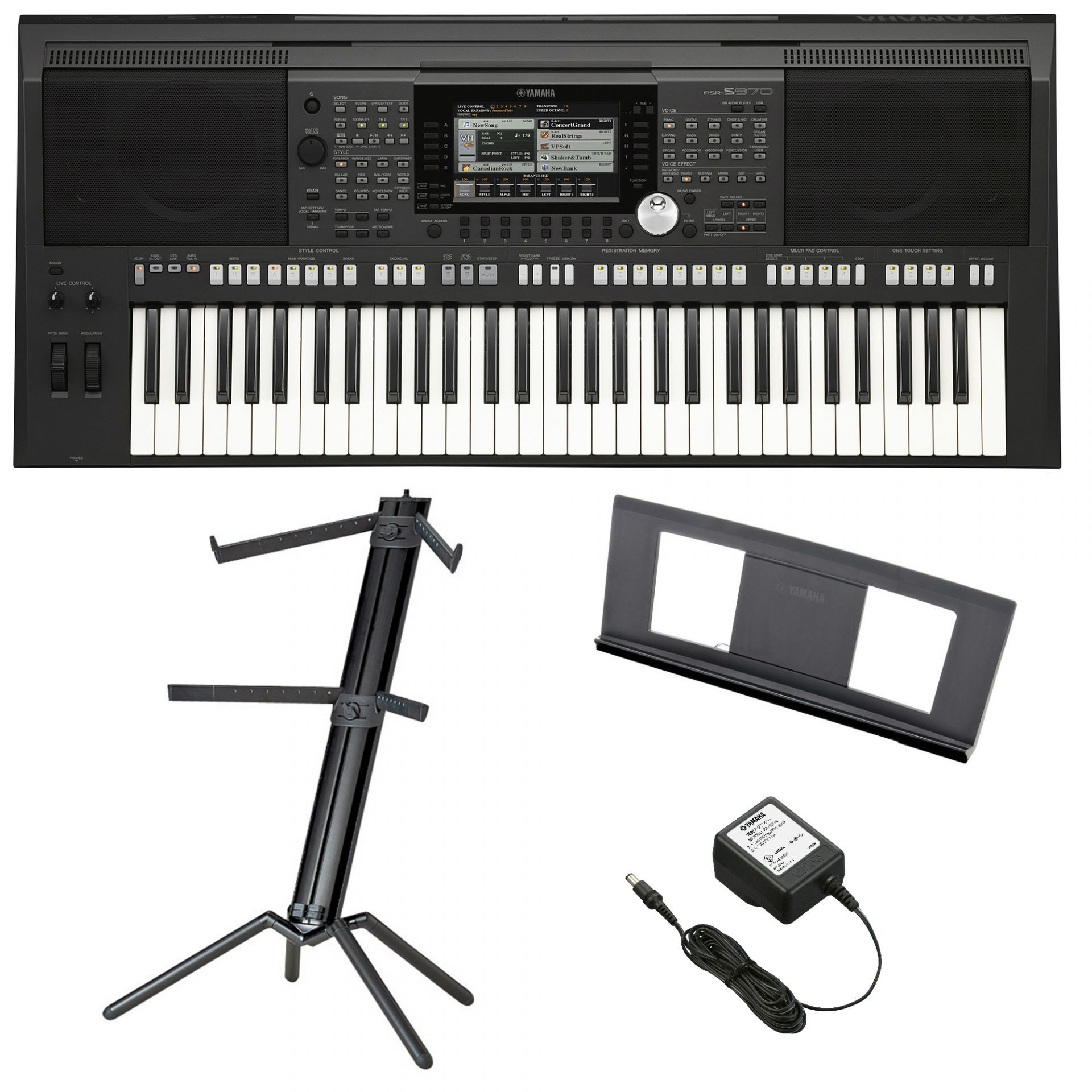 Set Keyboard Yamaha PSR S970 5