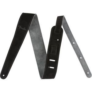 Fender Reversible Suede-Strap Black and Gray