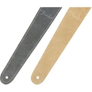 Fender Reversible Suede-Strap Gray and Tan