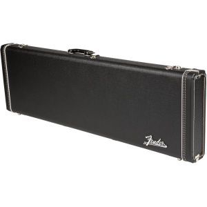 Fender G&G Deluxe Hardshell Cases - Precision Bass Black with Orange Plush Interior