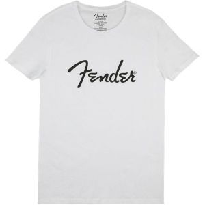 Fender Spaghetti Logo Mens Tee White XXL