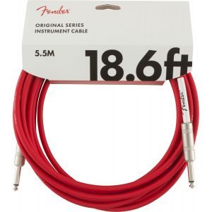 Fender Original Series Instrument Cable Fiesta Red