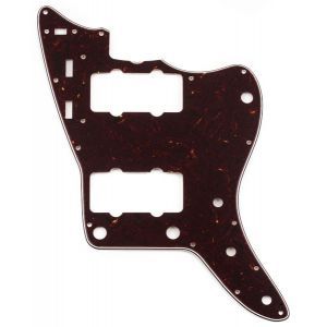 Fender Pure Vintage Pickguard 65 Jazzmaster 13-Hole Mount Brown Shell 3-Ply
