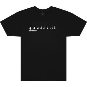 Jackson Shark Fin Neck T-Shirt Black Medium