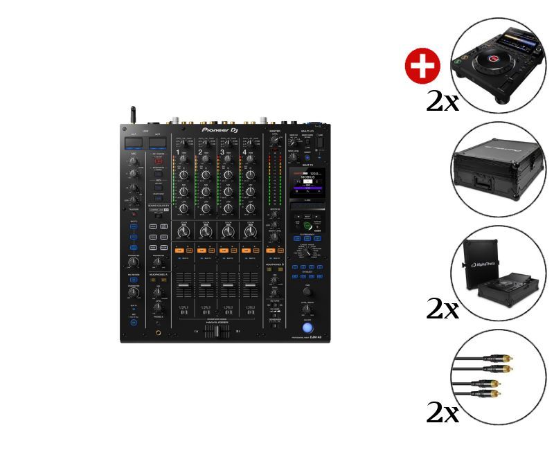 Pioneer DJ Triple-X Set Sound Studio magazin de muzica