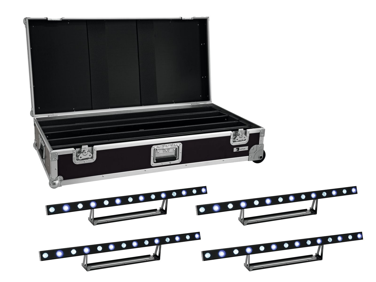 Eurolite LED STP-7 4 Beam/Wash + case