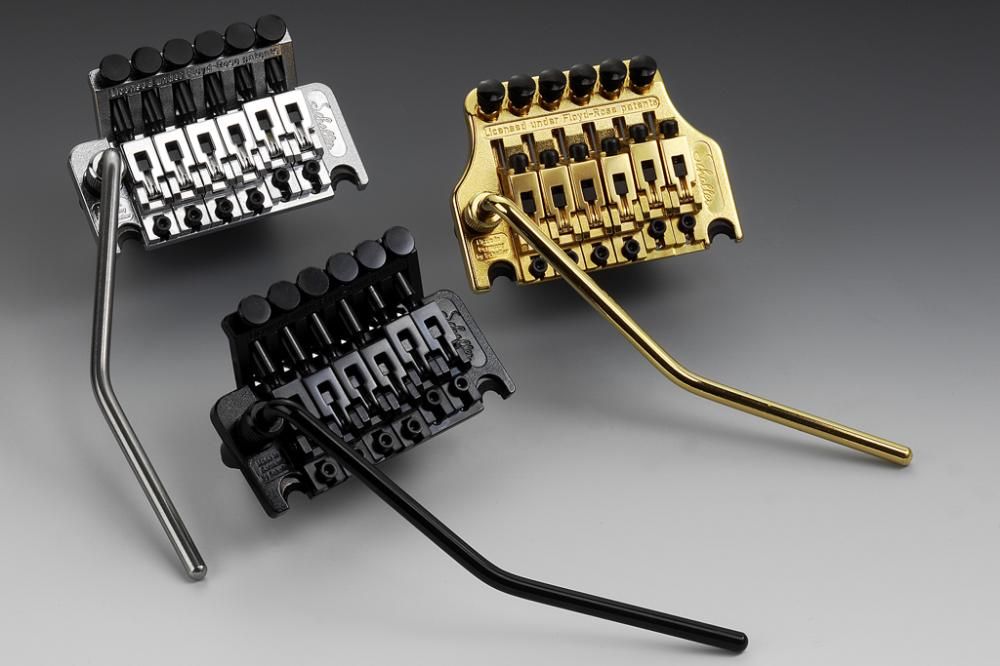 Vega-Trem VT1 Ultra Tremolo A 2 Punti Nero Floyd Rose Per Strat Usato - Foto 11