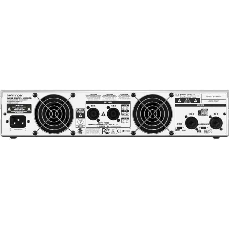 Amplificator Behringer iNuke NU6000 | Sound Studio