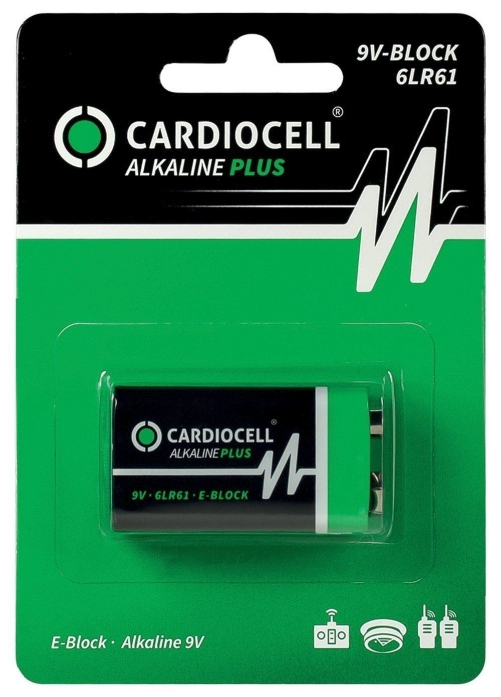 Baterie Cardiocell 9V Block