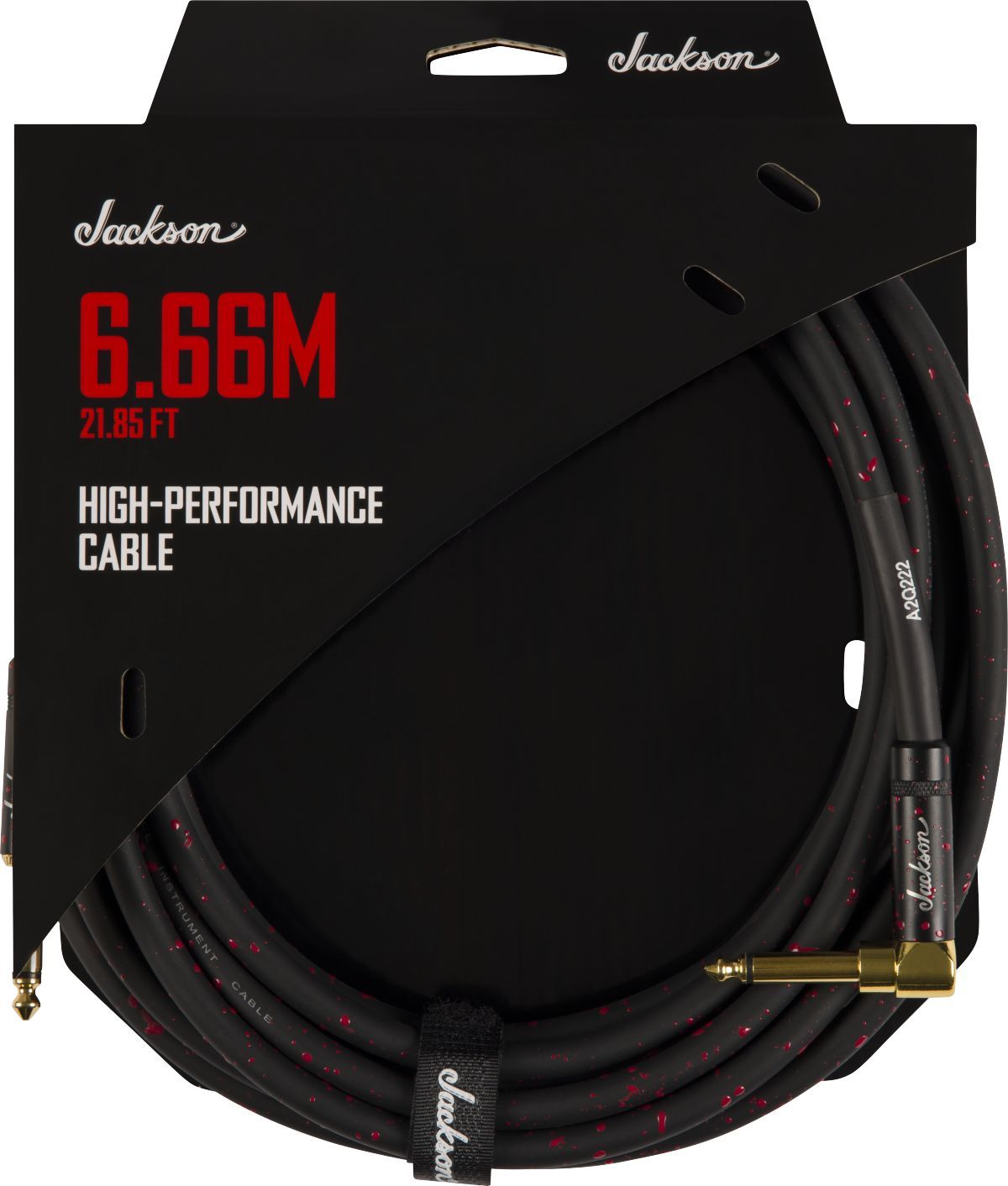 Jackson High Performance Cable Black and Red 6.66 m