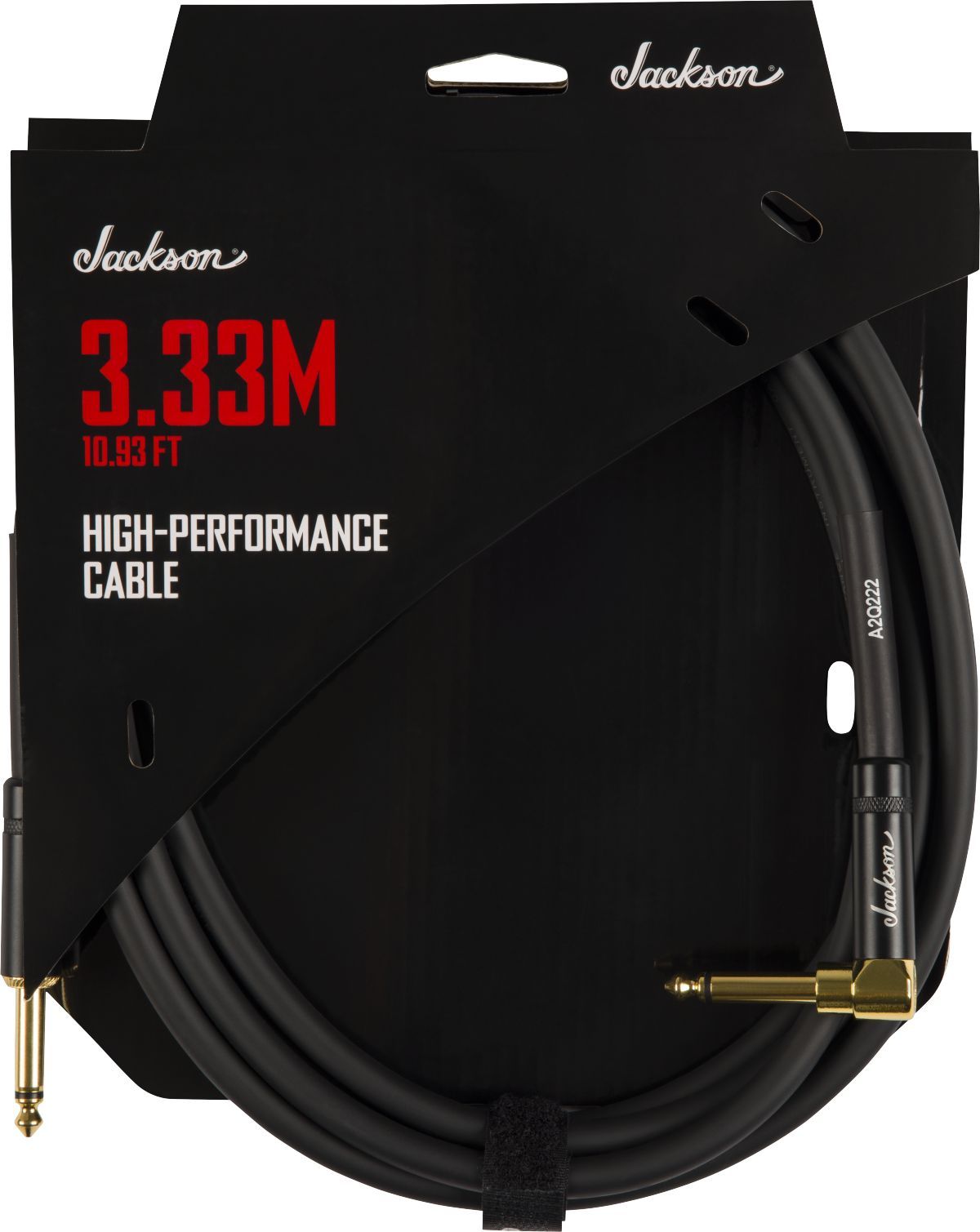 Jackson High Performance Cable Black 3.33m