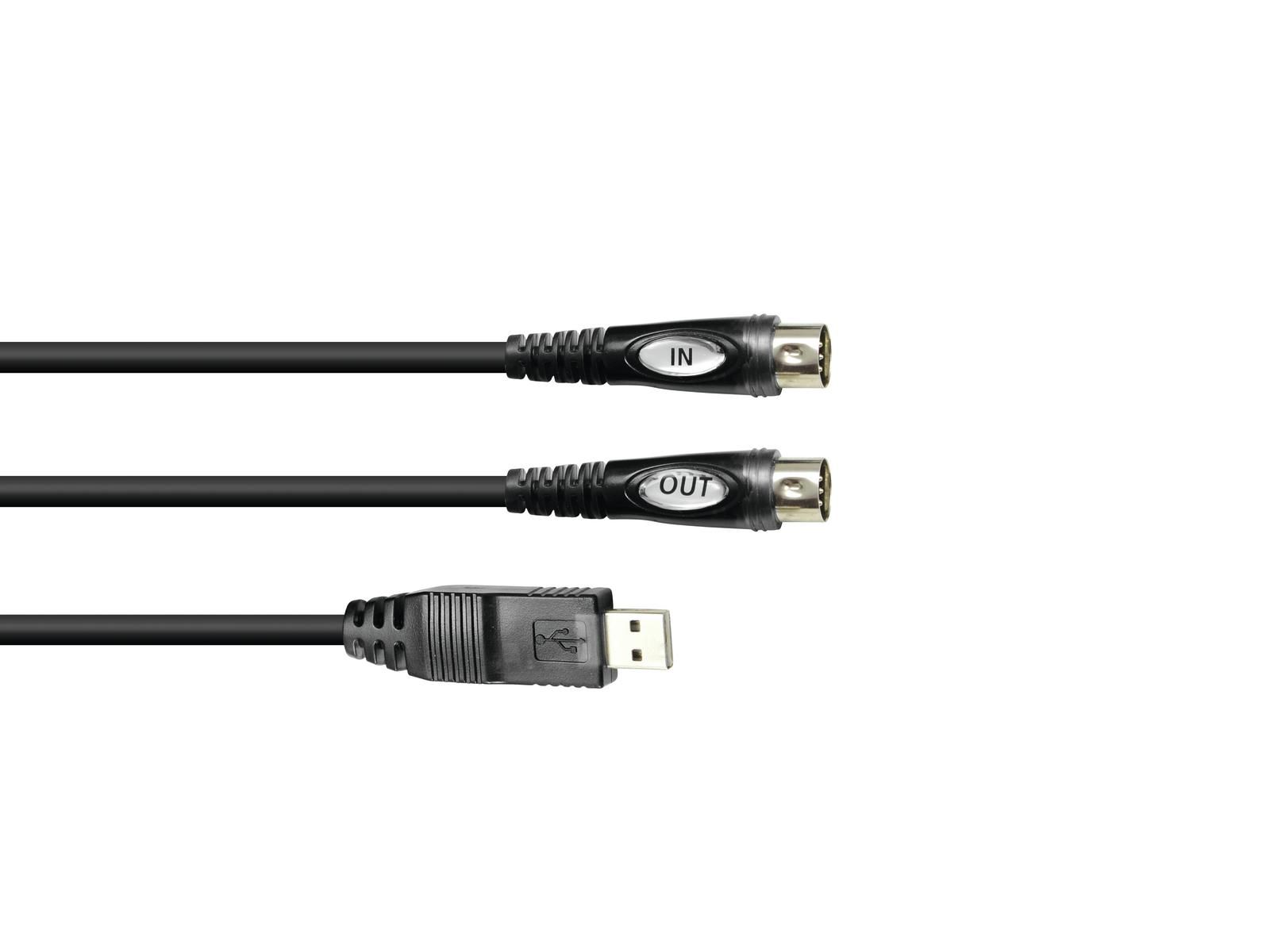 Cablu Midi USB Omnitronic UM15
