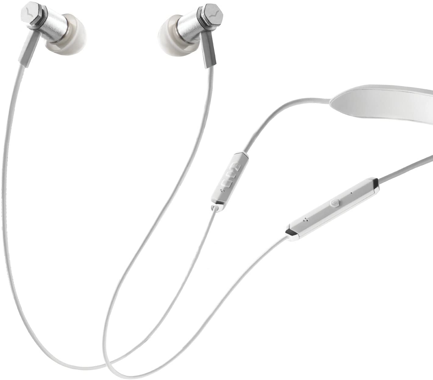 V Moda Wireless In Ear Forza Metallo Silver White