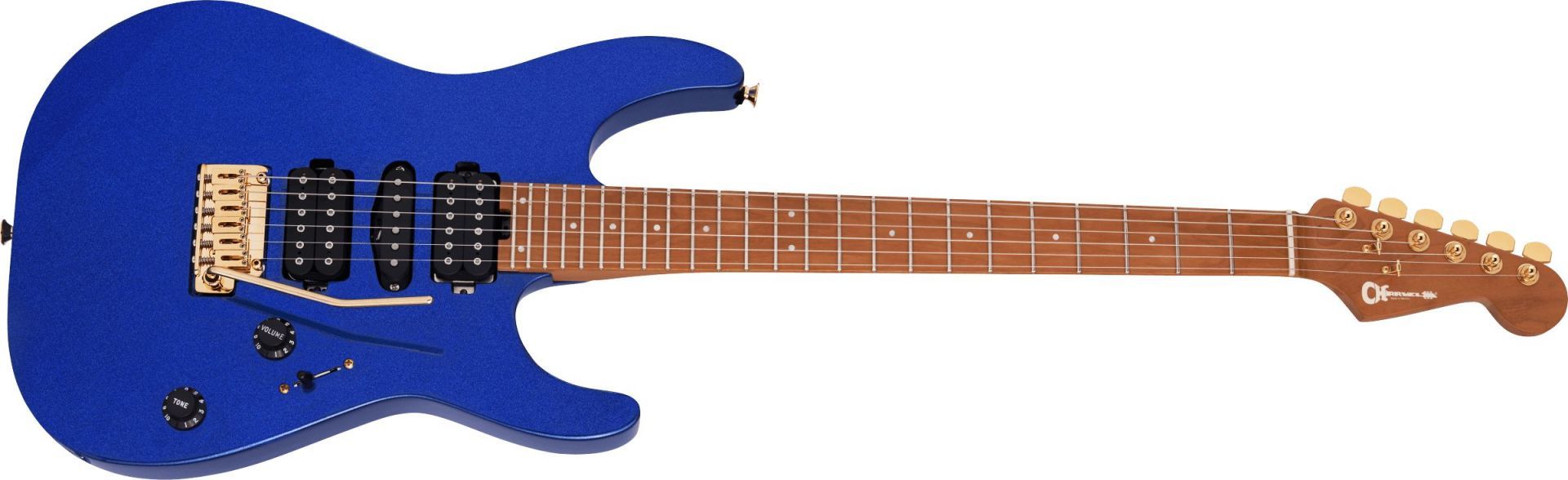 Chitara Electrica Charvel Pro-Mod DK24 HSH 2PT CM Blue