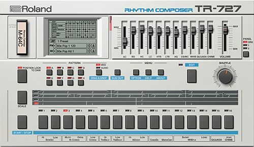 Roland TR-727 Software Rhythm Composer