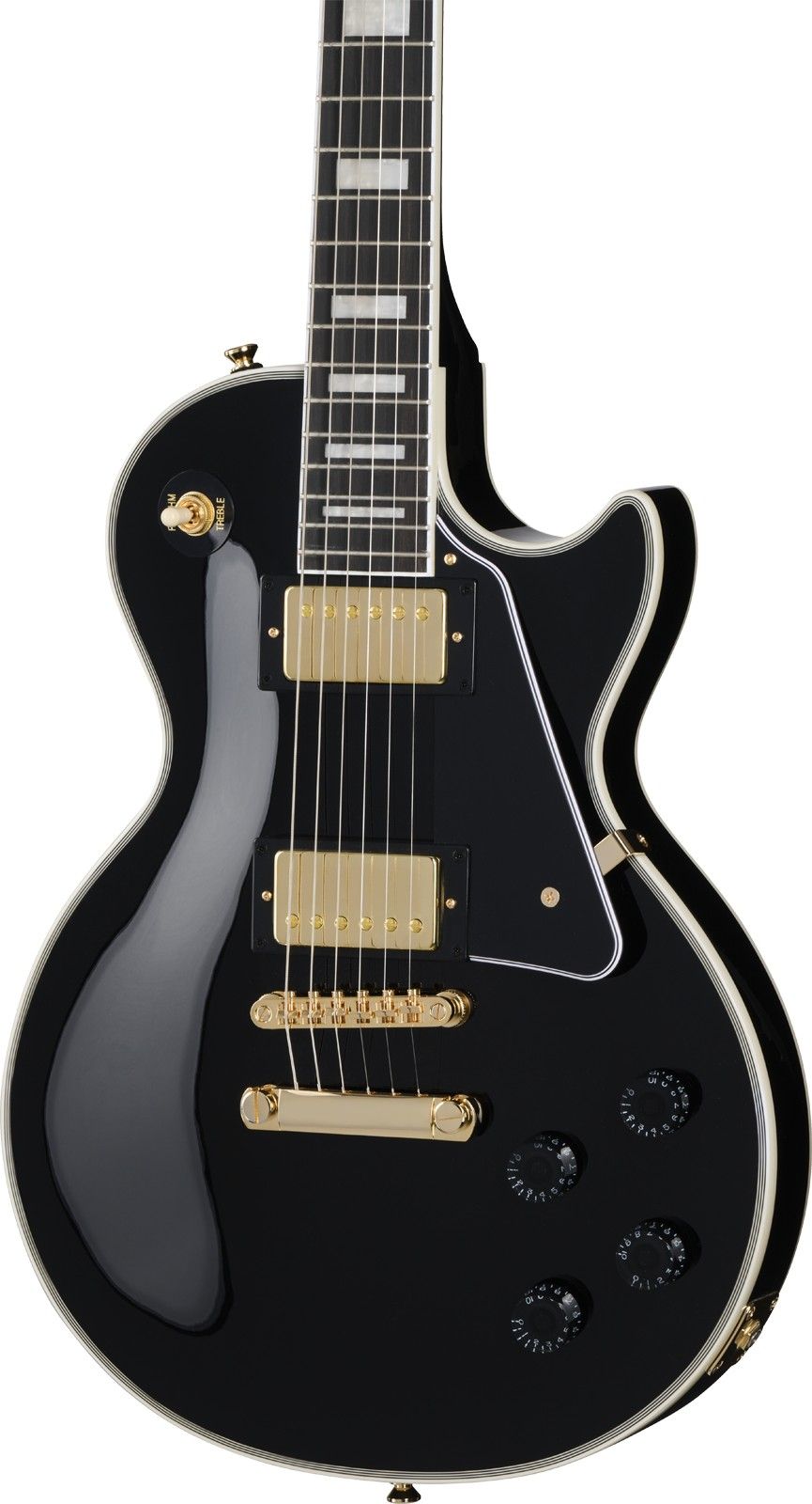 Epiphone Les Paul Custom Ebony Chitara Electrica