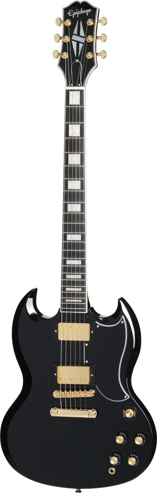 Epiphone SG Custom 【tkt】 Epiphone SG Custom Ebony Chitara Electrica | Sound Studio
