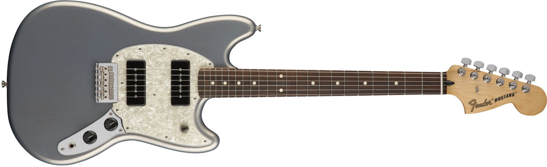 Fender Mustang 90 Silver