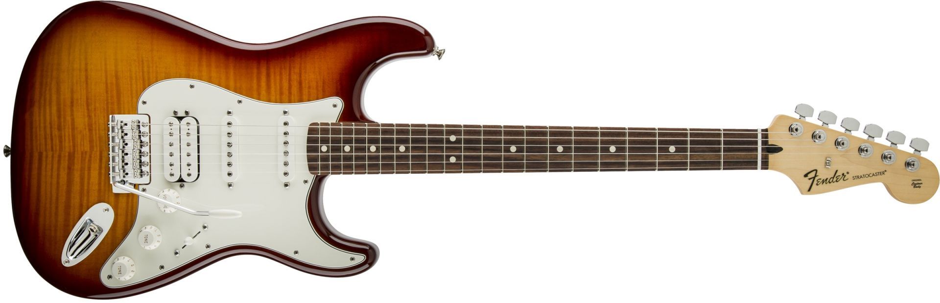 Chitara Electrica Fender Standard Stratocaster HSS Plus Top Tobacco Sunburst