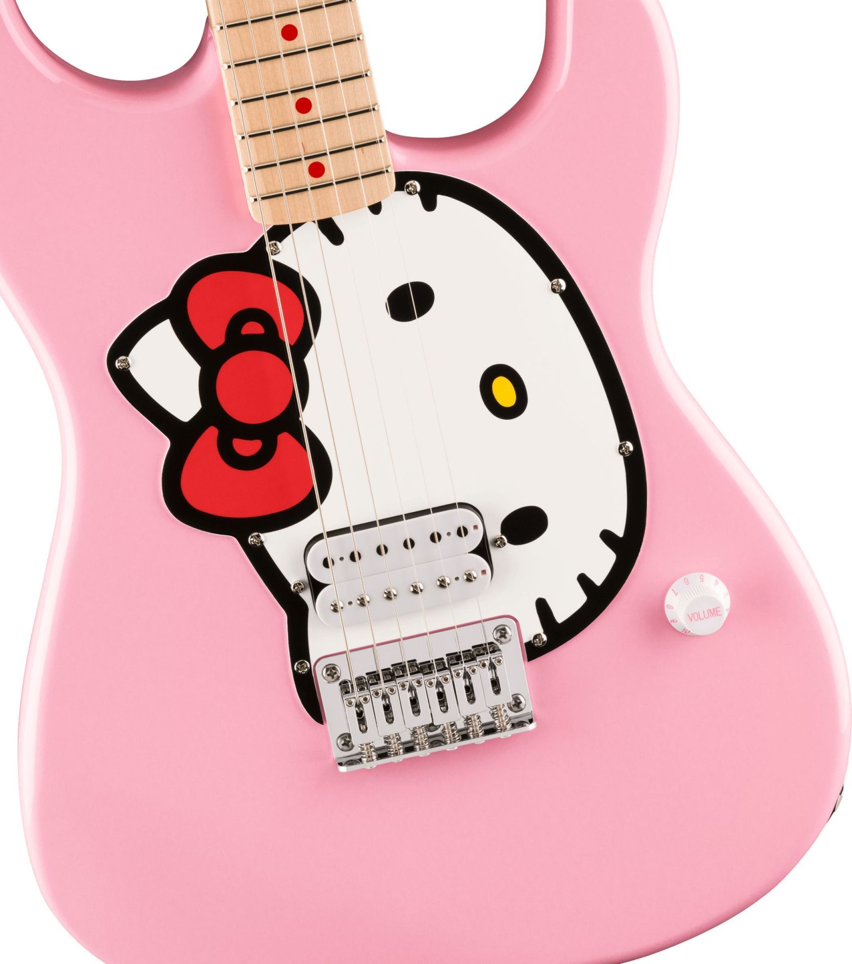 Chitara Electrica Squier Limited Edition Hello Kitty Pink