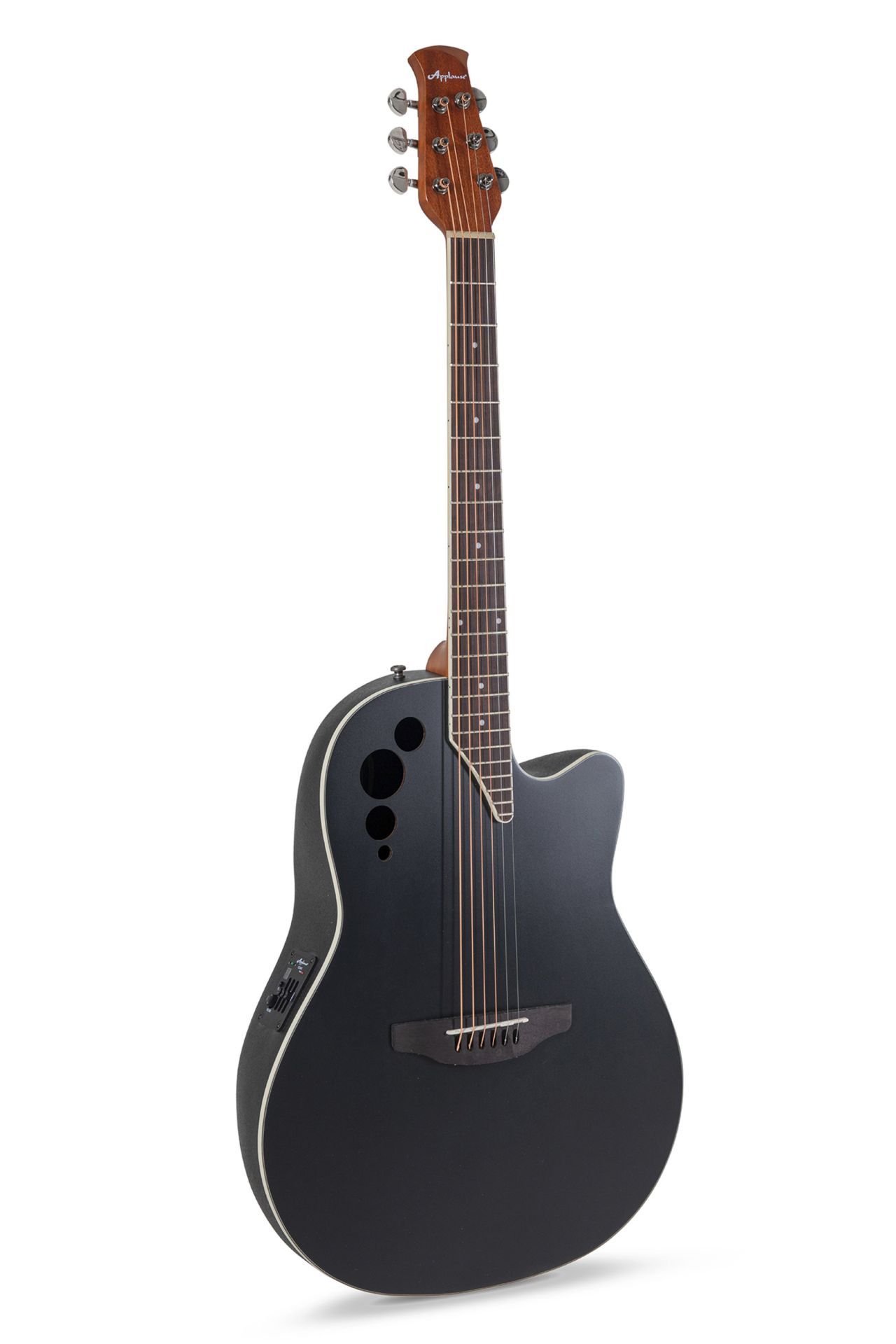 Applause By Ovation Elite AE44-5S Mid Cutaway BK Satin