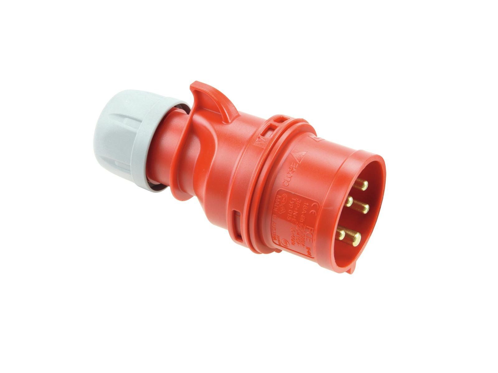 Pc Electric CEE Plug 16A 5pin Red