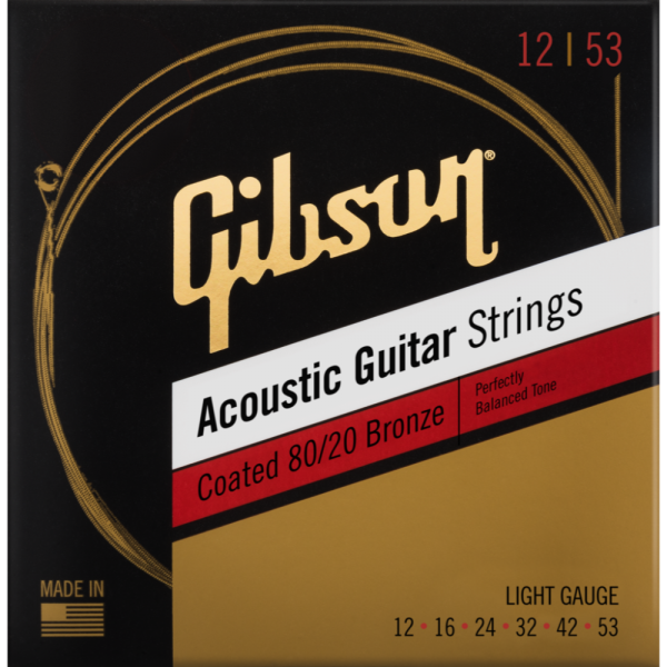 Gibson Coated Phosphor Bronze Acoustic 12-53