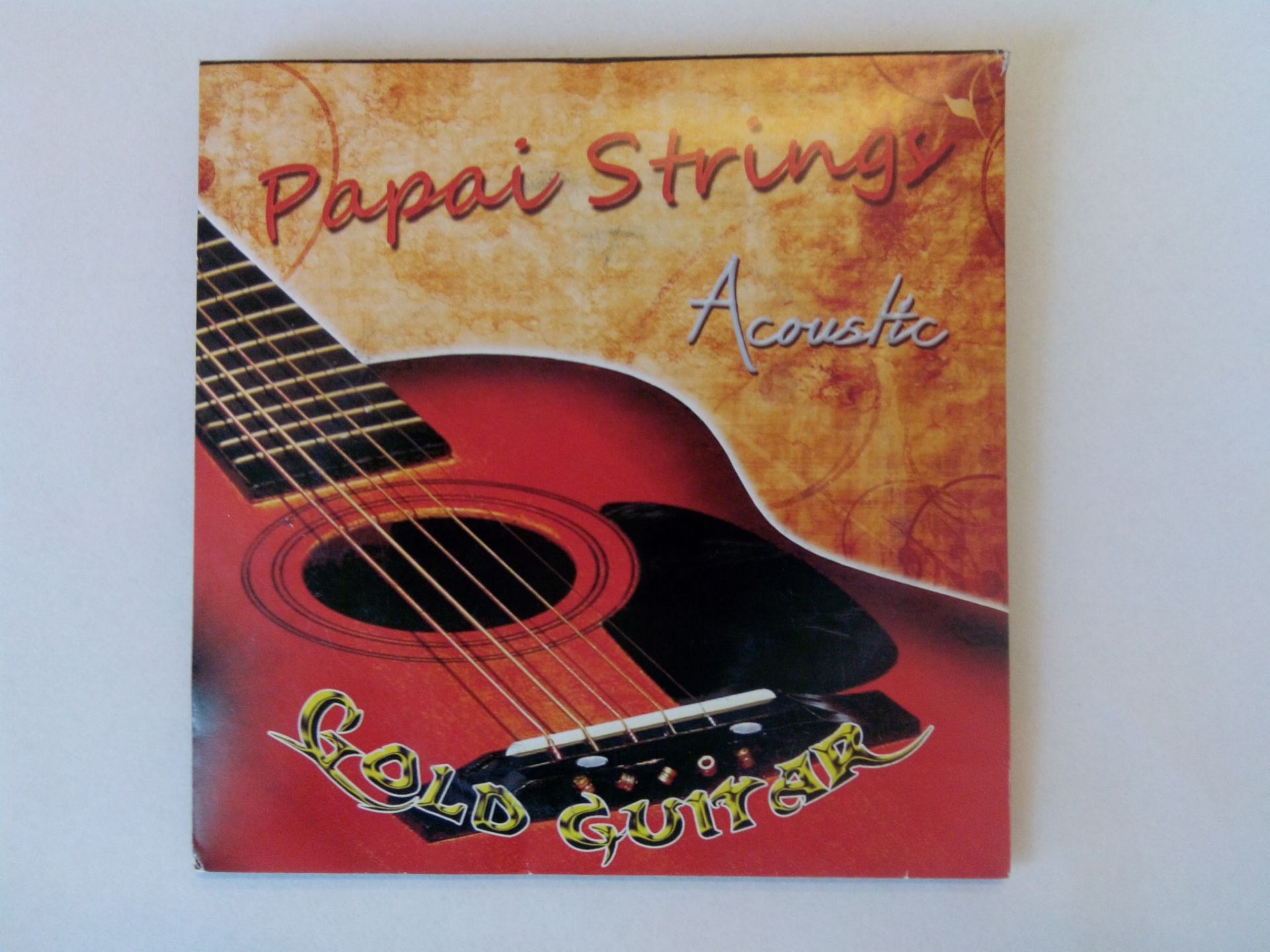 Papai Strings Gold Guitar