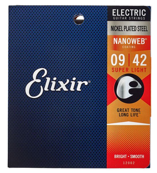 Elixir Nanoweb Electric Super Light 09 42