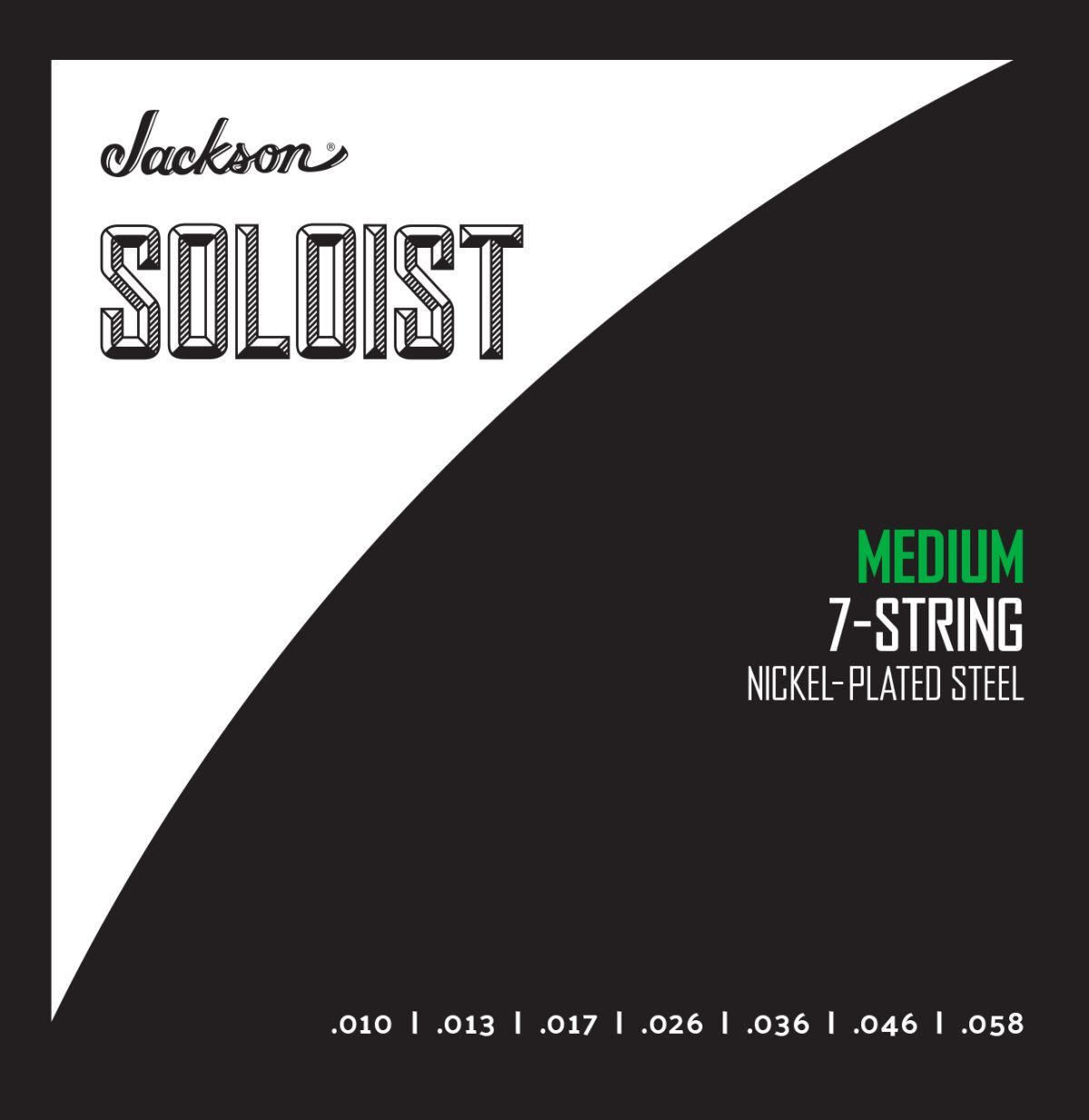 Jackson Soloist 7 Strings Medium 10-58