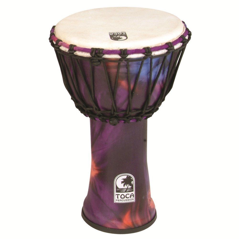 Toca Percussion Freestyle Rope Tuned SFDJ10 WP Woodstock Purple