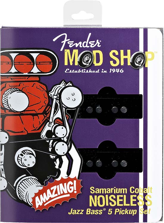 Fender Samarium Cobalt Noiseless 5 String Jazz Bass SCN