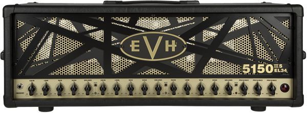 EVH 5150IIIS 100W EL34 Head Black and Gold Motif
