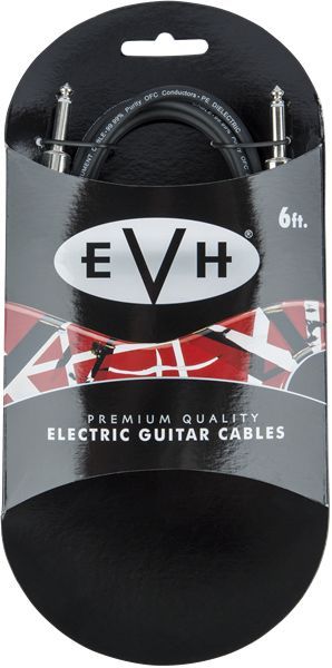 EVH Premium Guitar Cables Black