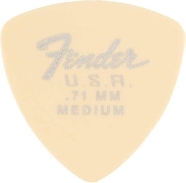 Fender Dura-Tone Delrin Picks 346 Shape - 12 Pack Olympic White