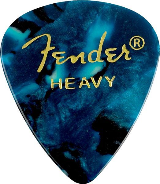 Fender Premium Celluloid Picks 351 Shape - 1 Gross (144 Pack) Ocean Turquoise