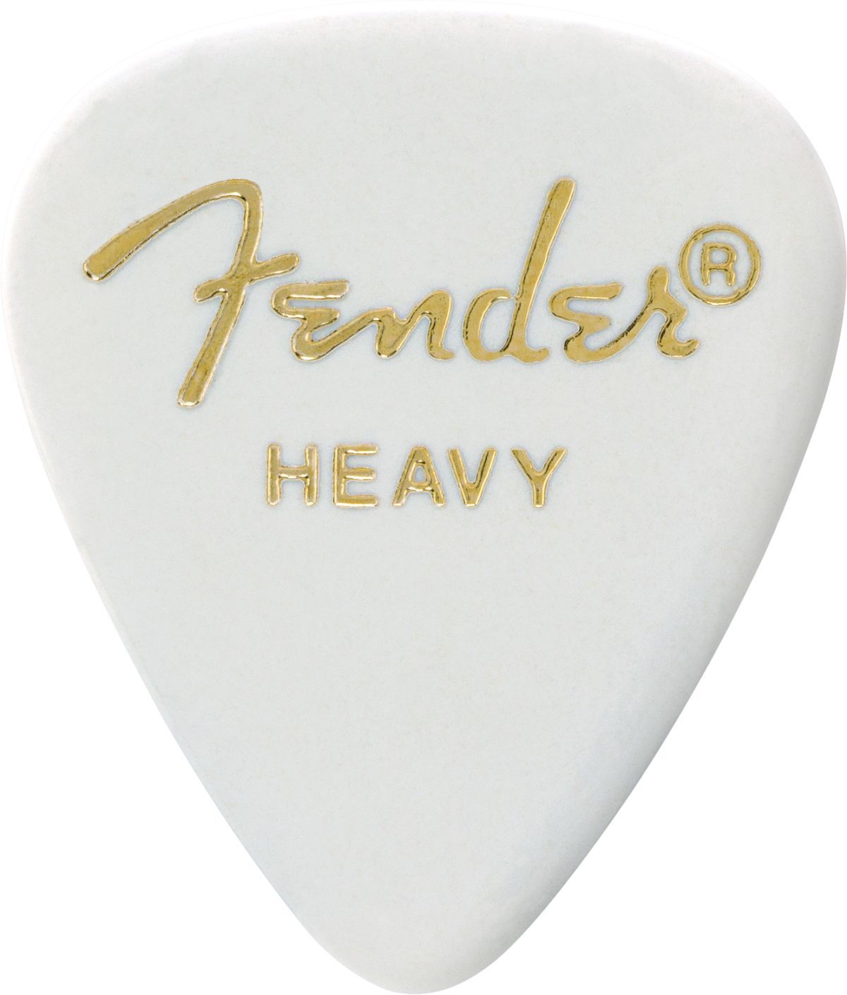 Fender Classic Celluloid Picks 351 Shape - 12 Pack White