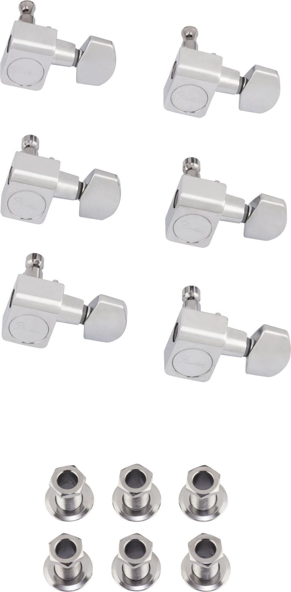 Fender American Professional Staggered Stratocaster/Telecaster Tuning Machines Chrome