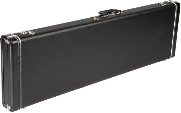 Fender Precision Bass/Jazz Bass Multi-Fit Hardshell Case - Left Handed Black with Black Plush Interior