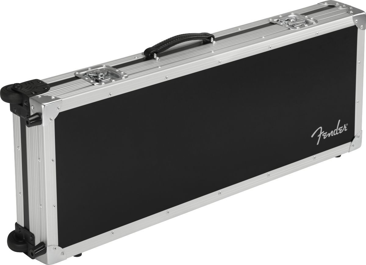 Fender CEO Flight Case with Wheels Black and Silver