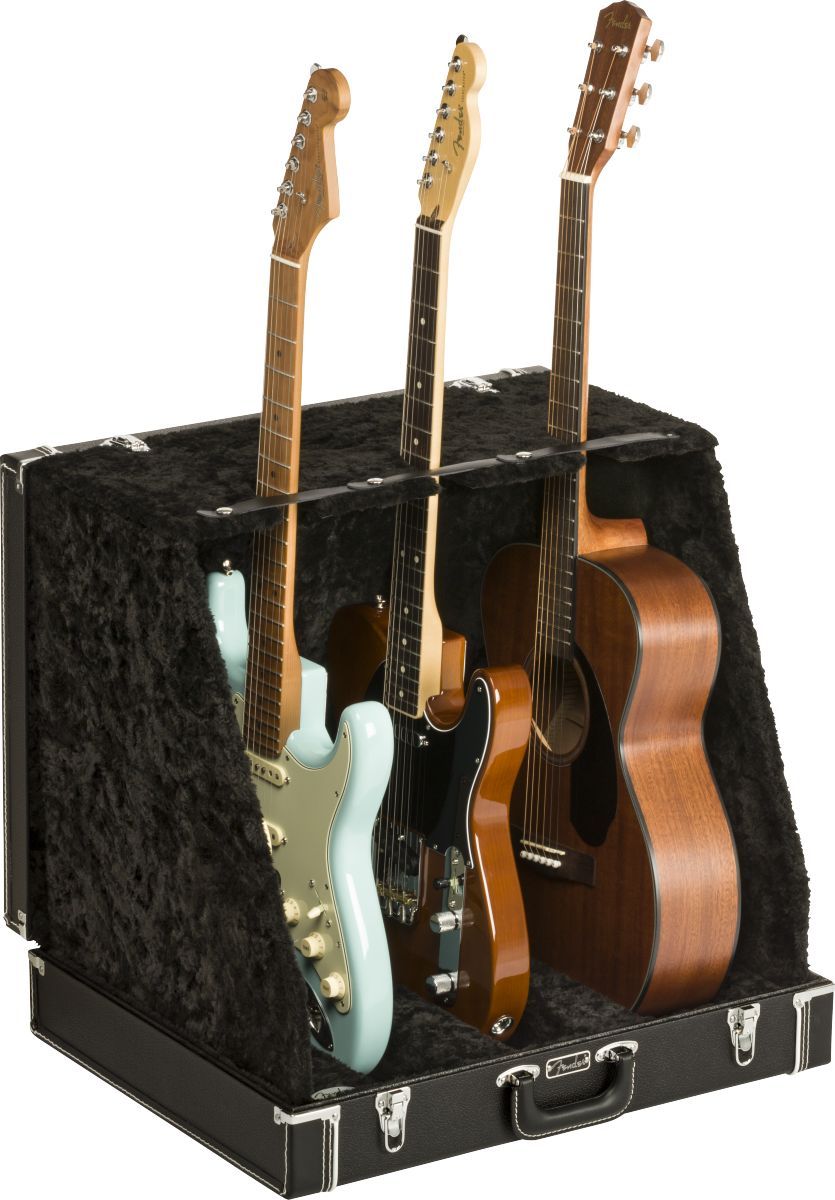 Fender Classic Series Case Stand Black 3 Guitar