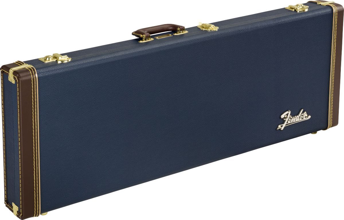 Fender Classic Series Wood Case Strat-Tele Navy Blue