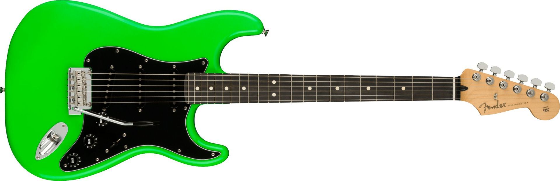 Fender Limited Edition Player Stratocaster Ebony Fingerboard Neon Green