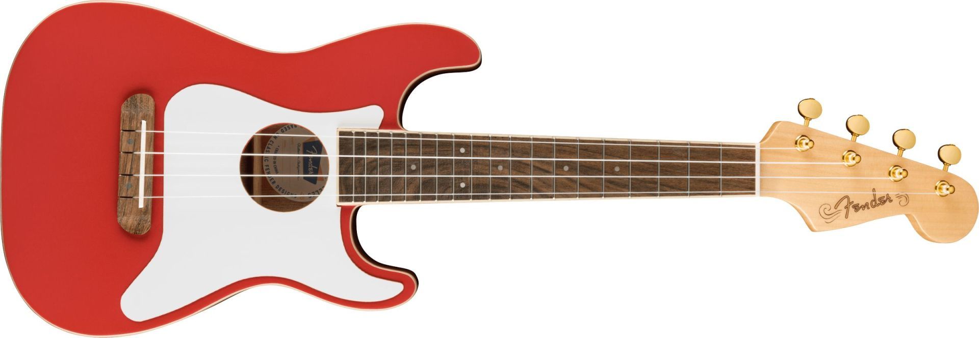 Fender FSR Fullerton Strat Uke Fiesta Red