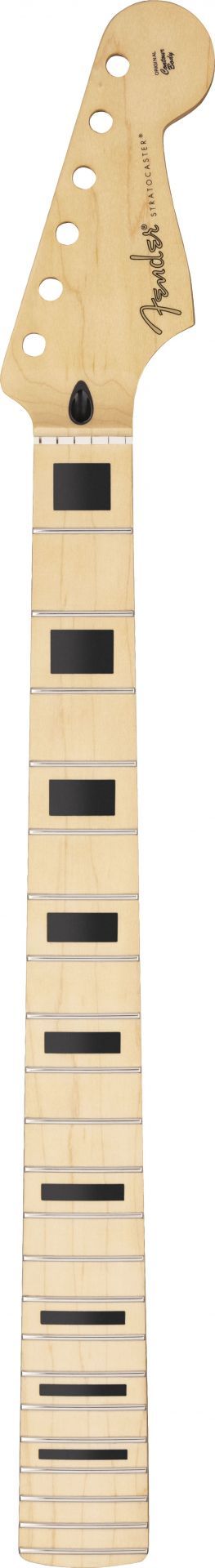 Fender Player Series Stratocaster Neck w/Block Inlays 22 Medium Jumbo Frets Maple Natural