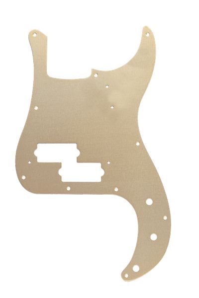 Fender 10-Hole 50s Vintage-Style Precision Bass Pickguards Gold