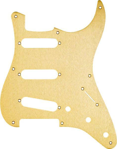 Fender 8-Hole 50s Vintage-Style Stratocaster S/S/S Pickguards Gold