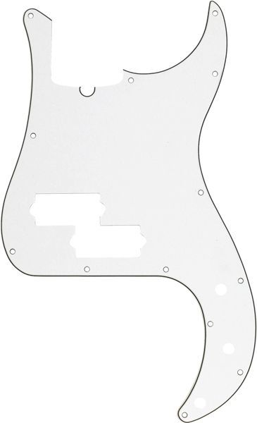 Fender 13-Hole Multi-Ply Modern-Style Precision Bass Pickguards Parchment